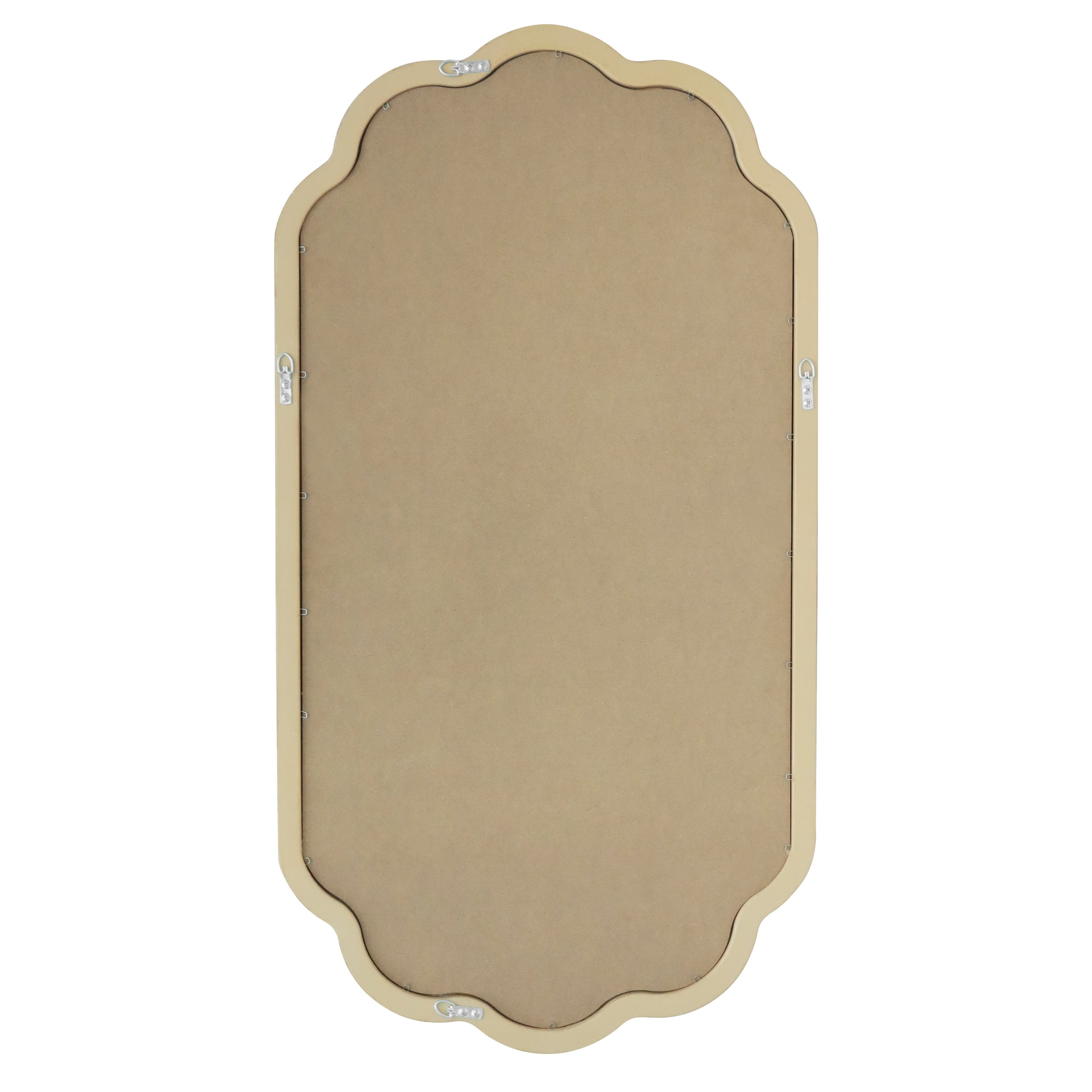 20" x 37.8" Scalloped Wall Mirror by Ashland®